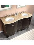 60" Delia Double Sink Vanity