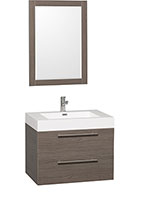 29" Amare Single Bath Vanity - Grey Oak
