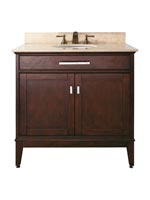 37" Marciana Single Bath Vanity - Light Espresso