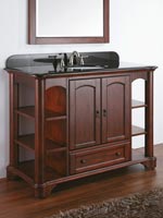 49" Gisela Wide Single Vanity - Mahogany