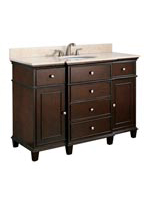 49" Cesarina Single Bath Vanity - Walnut