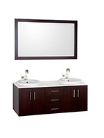 55" Arrano Double Sink Vanity