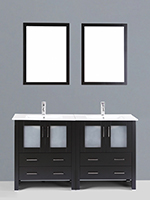 60" Carlyle Double Sink Vanity