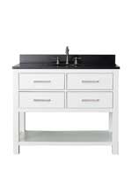 43" Begonia Single Bath Vanity - White 43" Begonia Single Bath Vanity - White