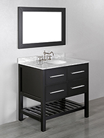 35.5" Alegra Single Bath Vanity