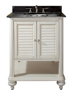 25" Treviso Single Bath Vanity - Antique White