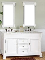 60" Helena Double Sink Vanity - White 60" Helena Double Sink Vanity - White