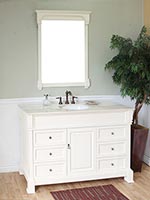 60" Helena Single Bath Vanity - Cream