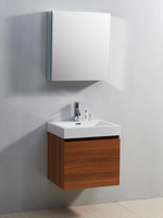 22.5" Zuri Single Bath Vanity - Plum