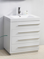 31.5" Bailey Single Bath Vanity - White 31.5" Bailey Single Bath Vanity - White