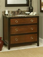 36" Urban Walnut Single Bath Vanity