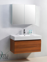 39" Zuri Single Bath Vanity - Plum