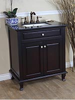 32" Guilarte Single Bath Vanity - Mahogany