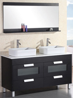 55" Francesca Double Vessel Sink Vanity
