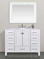 48" Ida Single Bath Vanity - Pure White 48" Ida Single Bath Vanity - Pure White