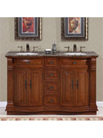 55" Caldara Double Sink Vanity