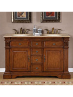 55" Cesena Double Sink Vanity