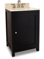 24" Aristoclea Single Bath Vanity - Espresso