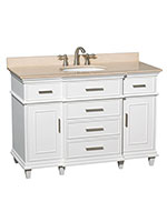 48" Berkeley Single Bath Vanity - White
