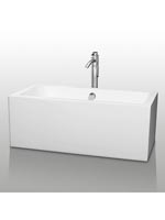 60" Melody Soaking Bath Tub