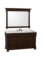 60" Andover Single Bath Vanity - Dark Cherry 60" Andover Single Bath Vanity - Dark Cherry