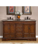 60" Pietro Double Sink Vanity