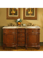 60" Ficarra Double Sink Vanity