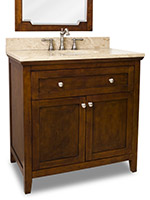 36" Vittoria Single Bath Vanity - Chocolate 36" Vittoria Single Bath Vanity - Chocolate