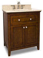 30" Vittoria Single Bath Vanity - Chocolate