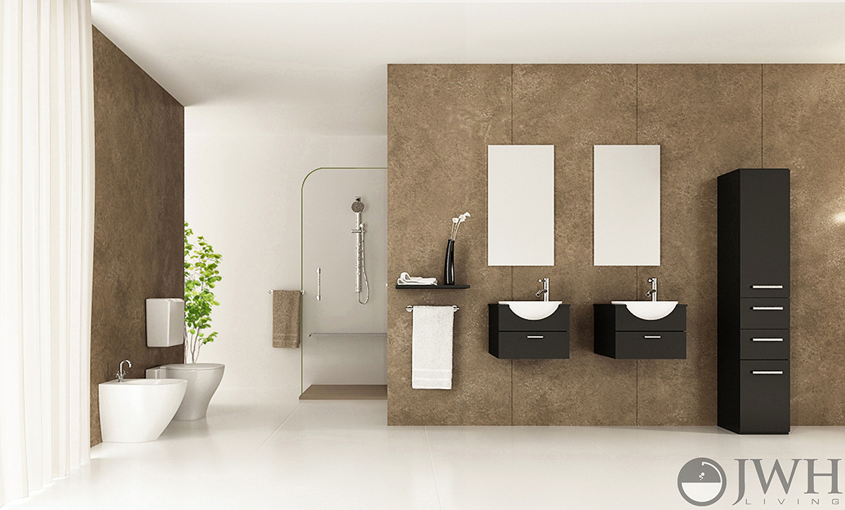 Floating vanities are the look of the future